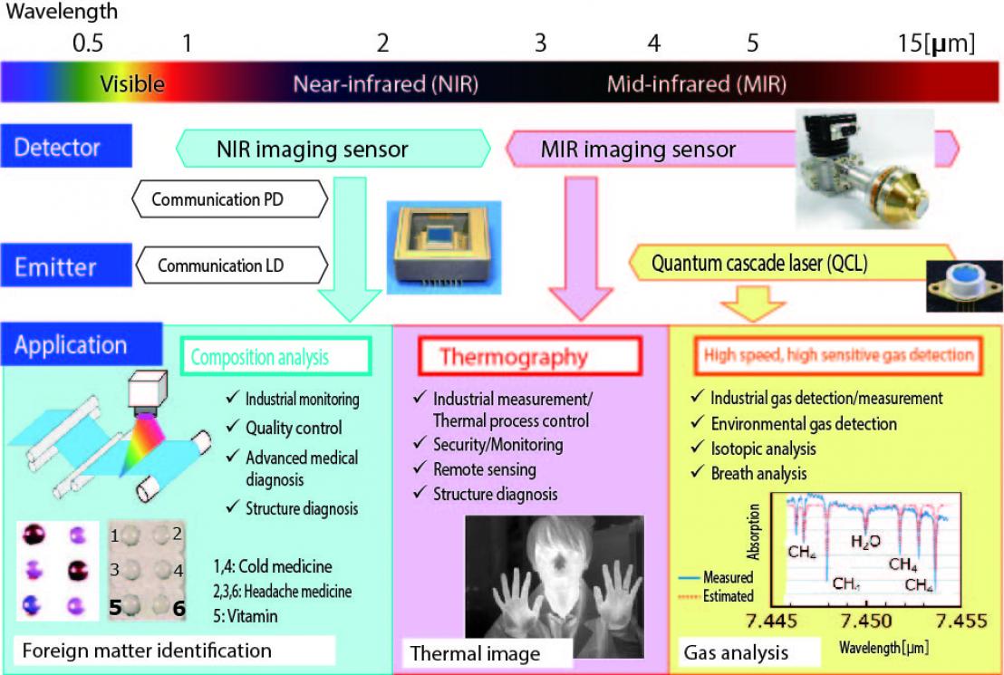 Infrared sensing device