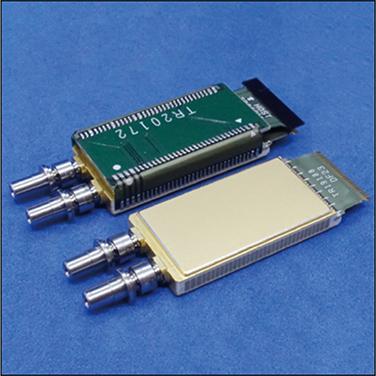 High-Optical-Output-Power and High-Responsivity Integrated Coherent Transmitter-Receiver Optical Sub Assembly for 800 Gbit/s Transmission