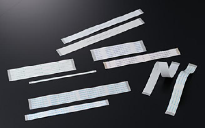 Flat components (e.g. FFC, tab lead) and wiring materials